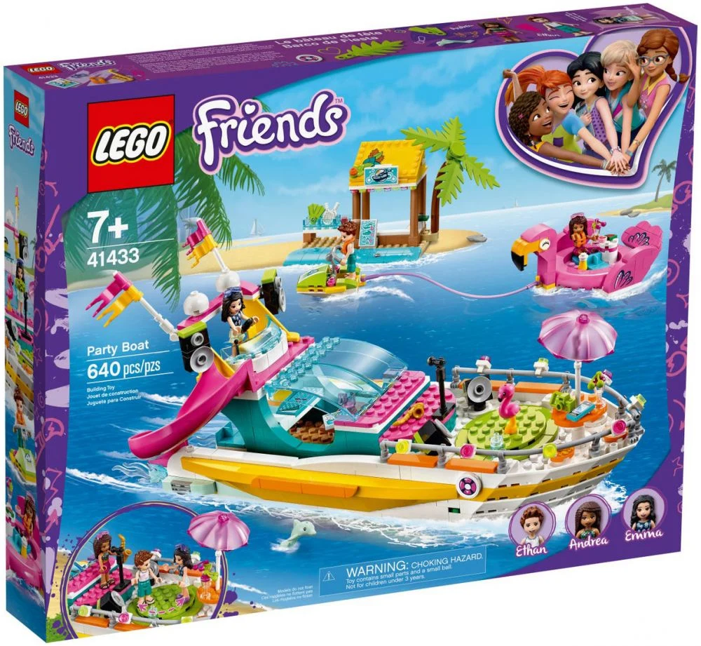 LEGO Friends 41433 Party sullo Yacht - vue 6