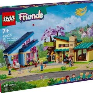 LEGO Friends 42620 Le case di Olly e Paisley
