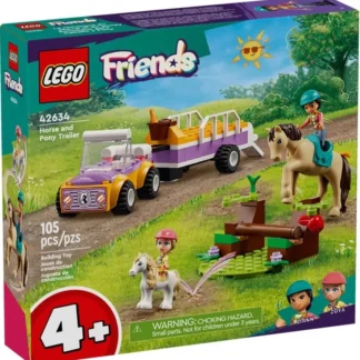 LEGO® Friends 42634 Rimorchio con cavallo e pony