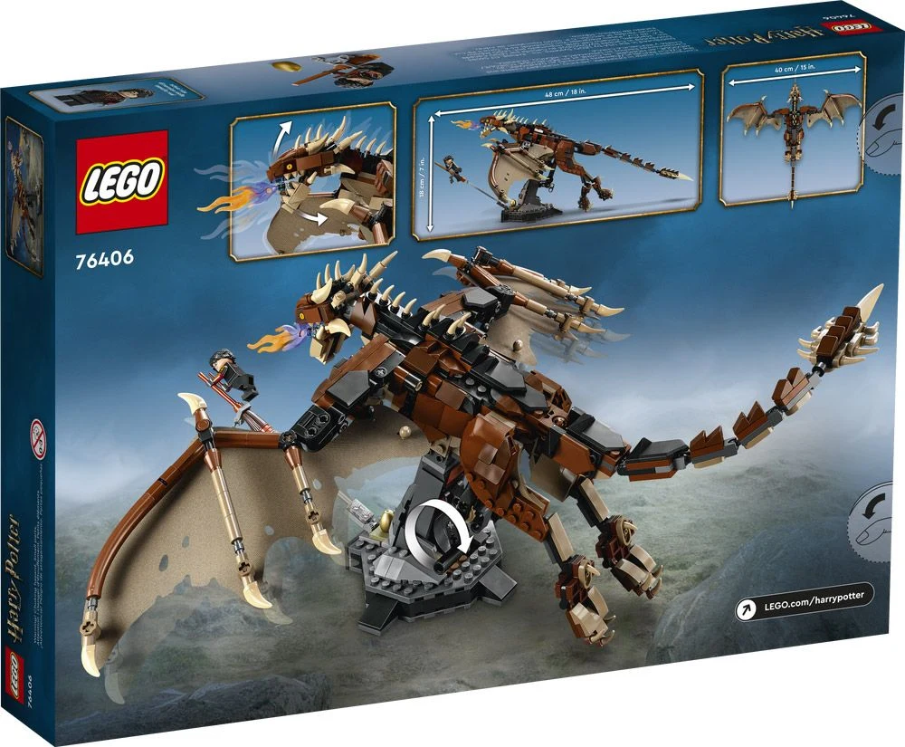 LEGO® Harry Potter 76406 Ungaro spinato - vue 2
