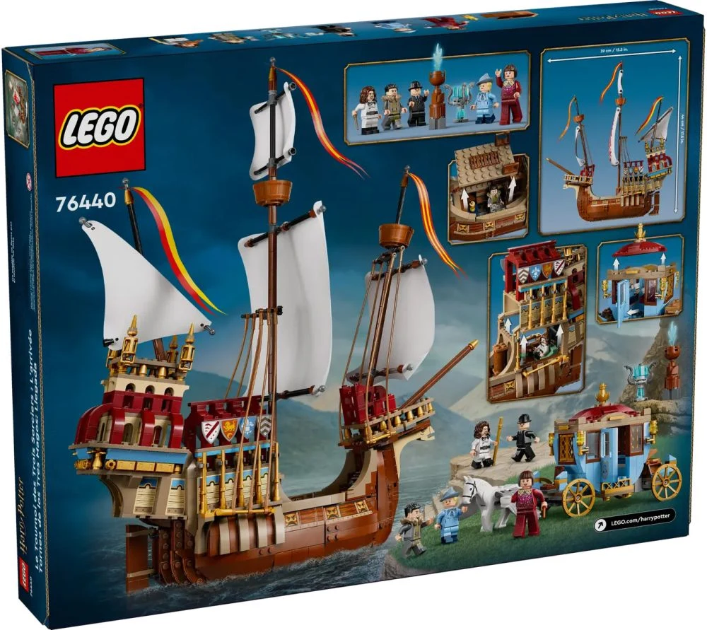 LEGO® Harry Potter 76440 Torneo dei Tremaghi: l’Arrivo - vue 1