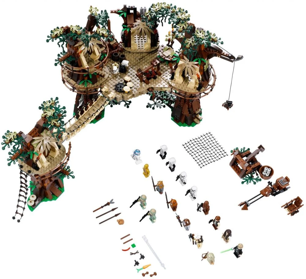 LEGO® Star Wars 10236 Villaggio degli Ewok™ - vue 2