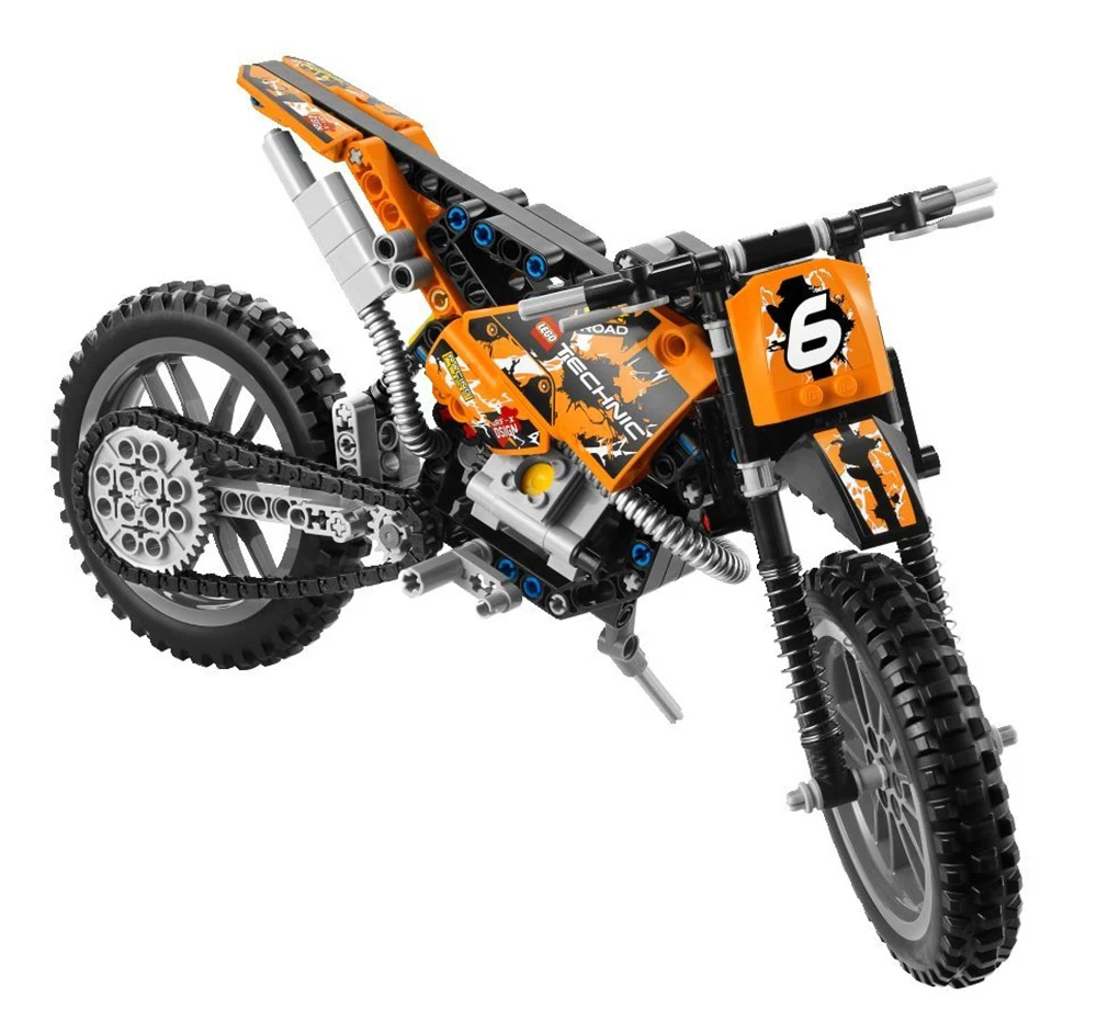 LEGO® Technic 42007 Moto da cross - vue 3