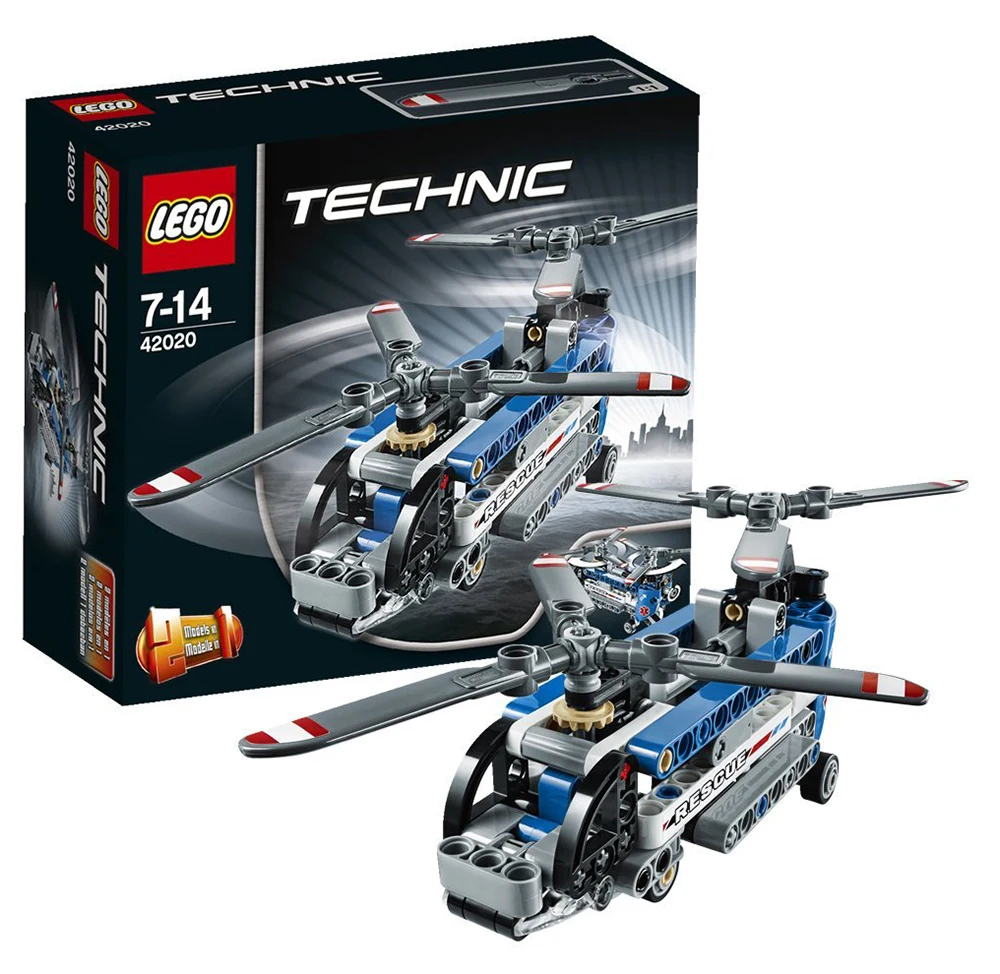LEGO® Technic 42020 Elicottero bi-rotore - vue 2