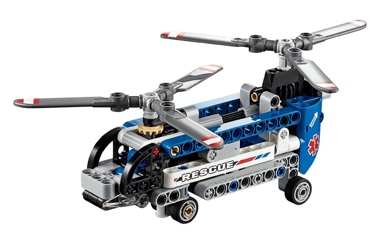 LEGO® Technic 42020 Elicottero bi-rotore - vue 4