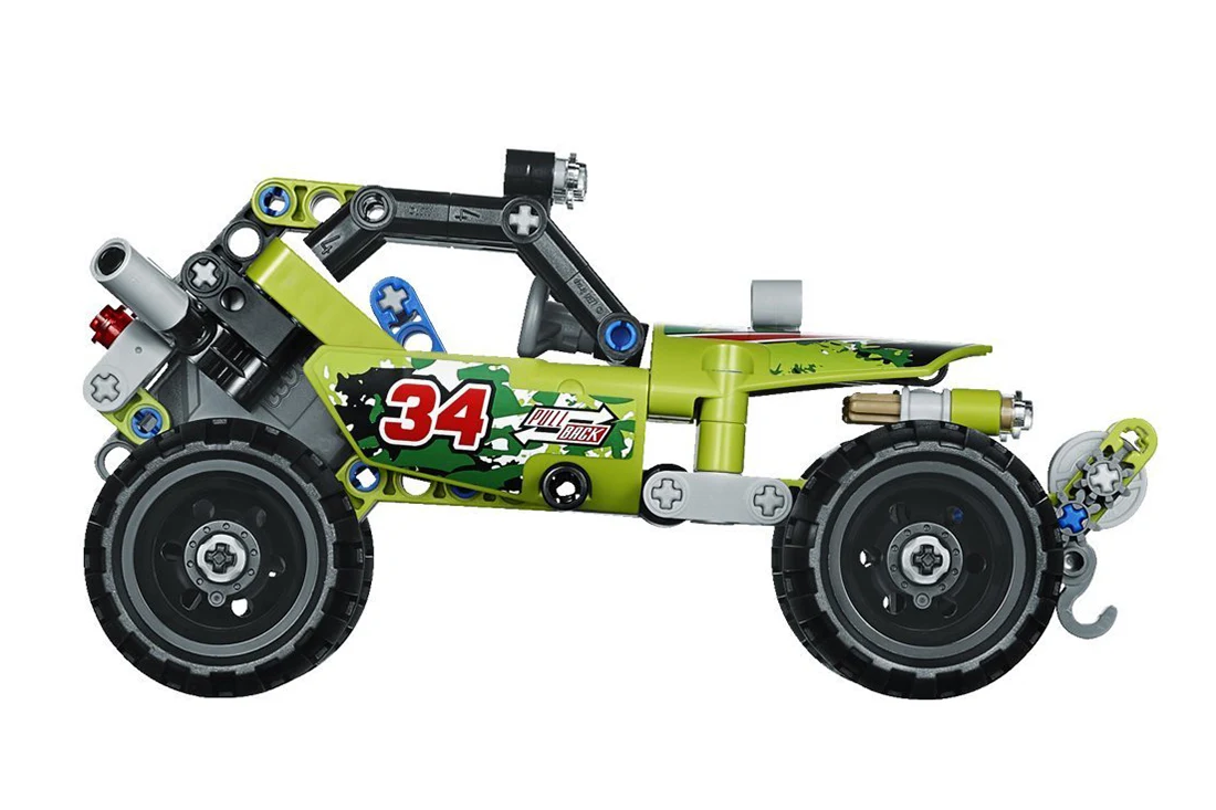 LEGO® Technic 42027 Bolide del deserto - vue 4