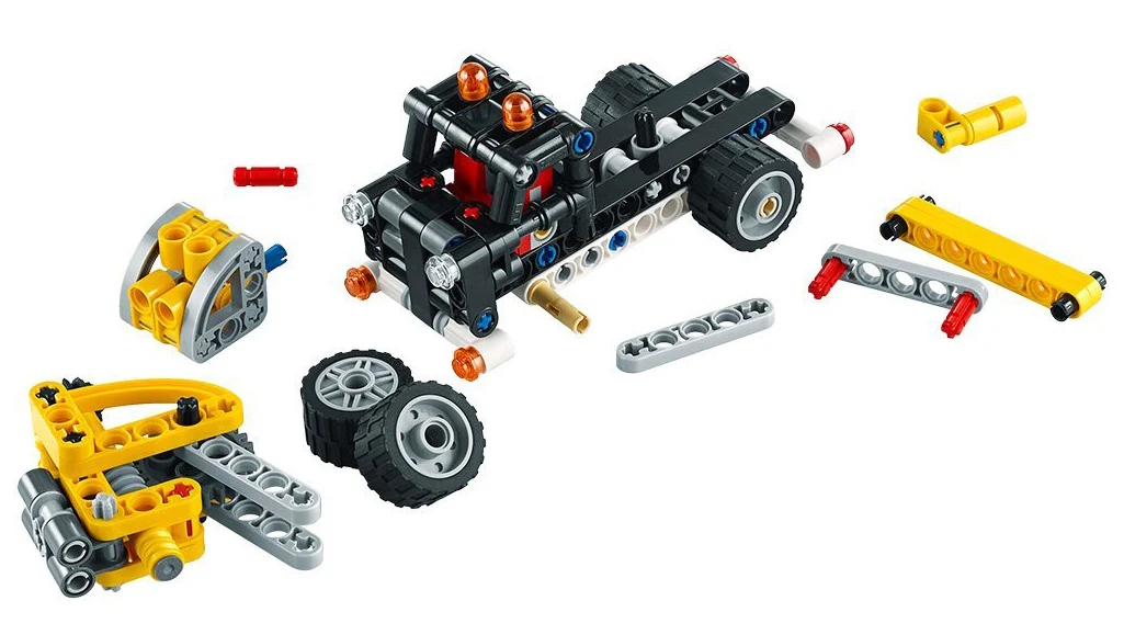LEGO® Technic 42031 Camion con gru - vue 4
