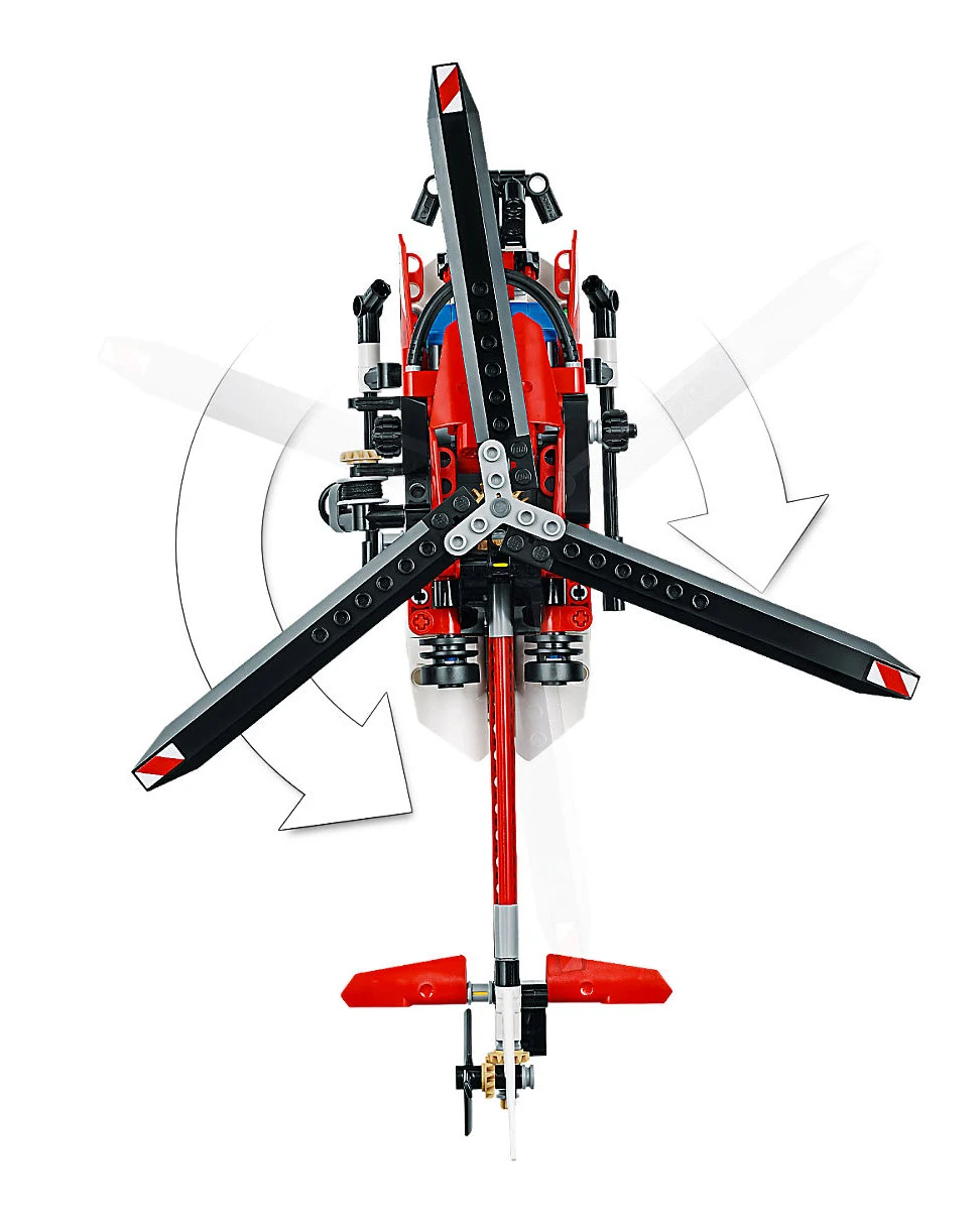 LEGO® Technic 42092 Elicottero di salvataggio - vue 4