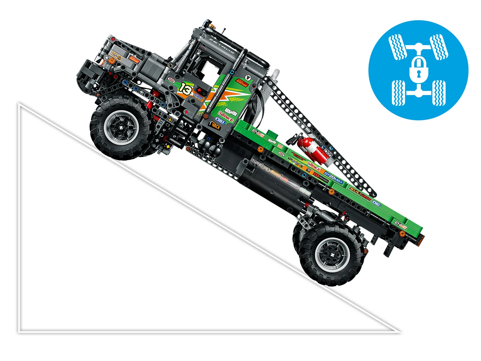 LEGO® Technic 42129 Camion fuoristrada 4×4 Mercedes-Benz Zetros - vue 5