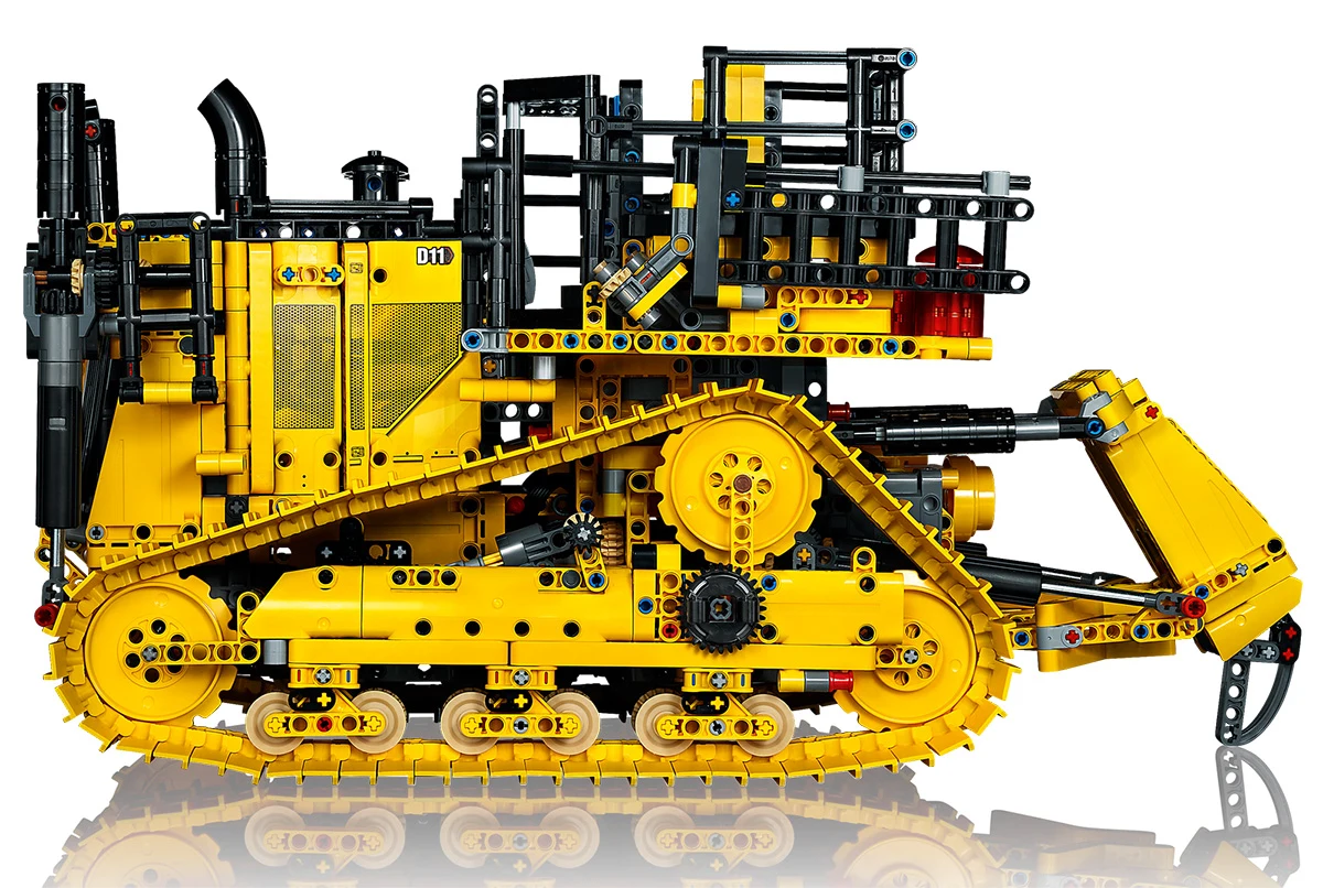 LEGO® Technic 42131 Bulldozer Cat D11 controllato da app - vue 4