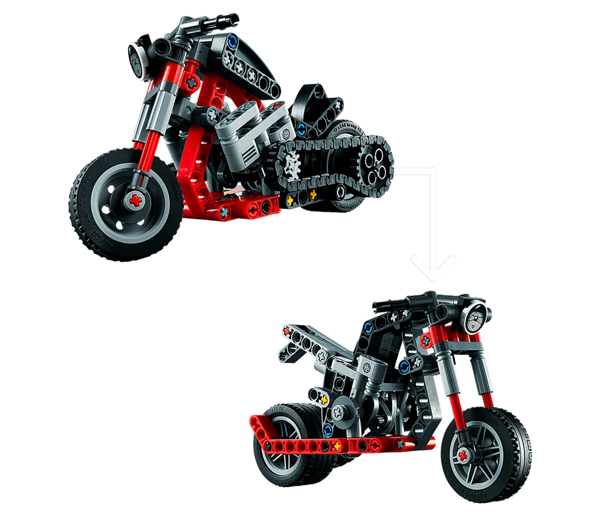 LEGO® Technic 42132 Motocicletta - vue 3