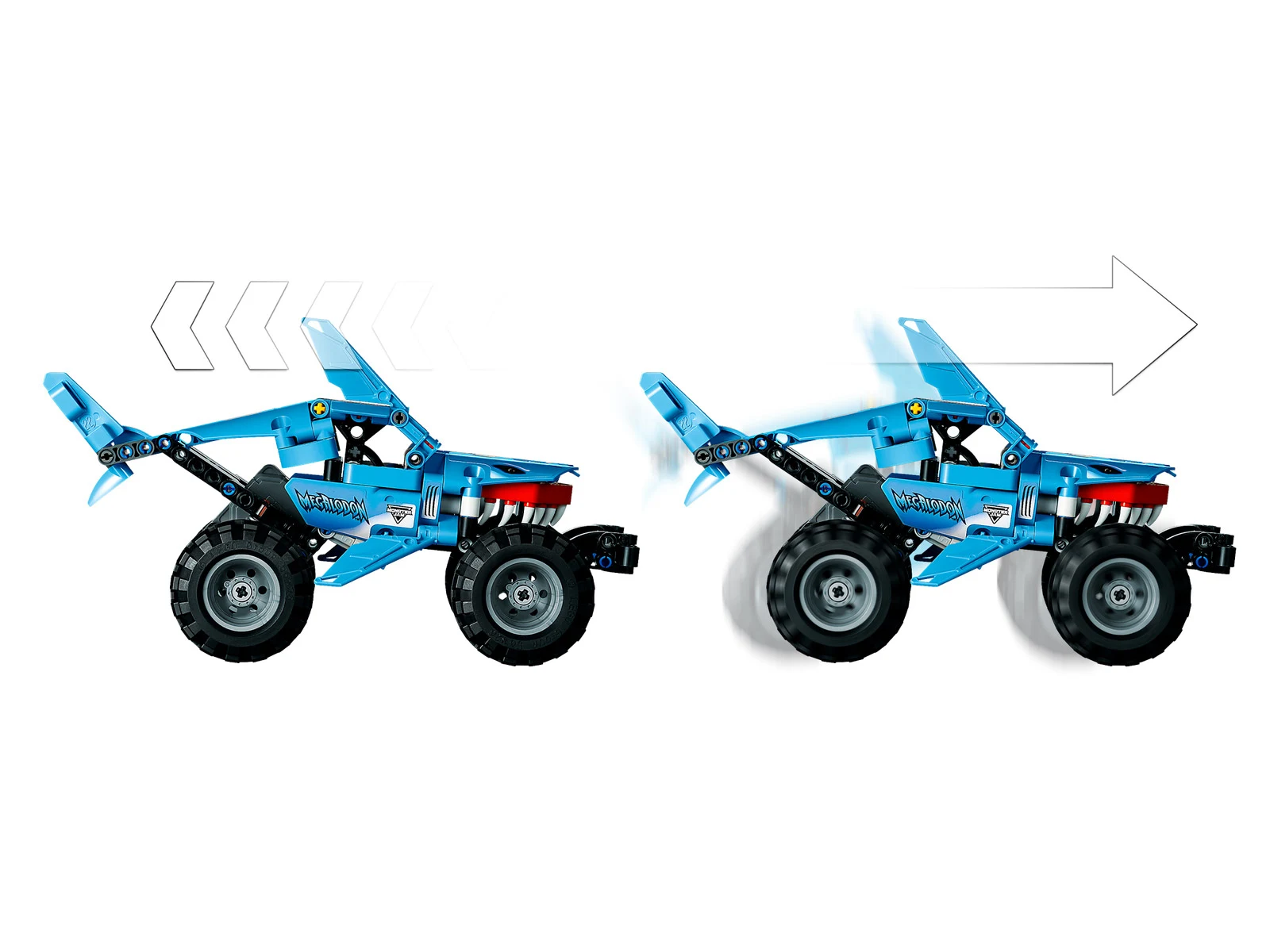 LEGO® Technic 42134 Monster Jam Megalodon - vue 5