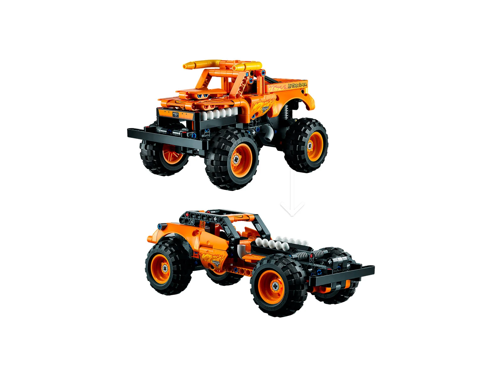 LEGO® Technic 42135 Monster Jam El Toro Loco - vue 4