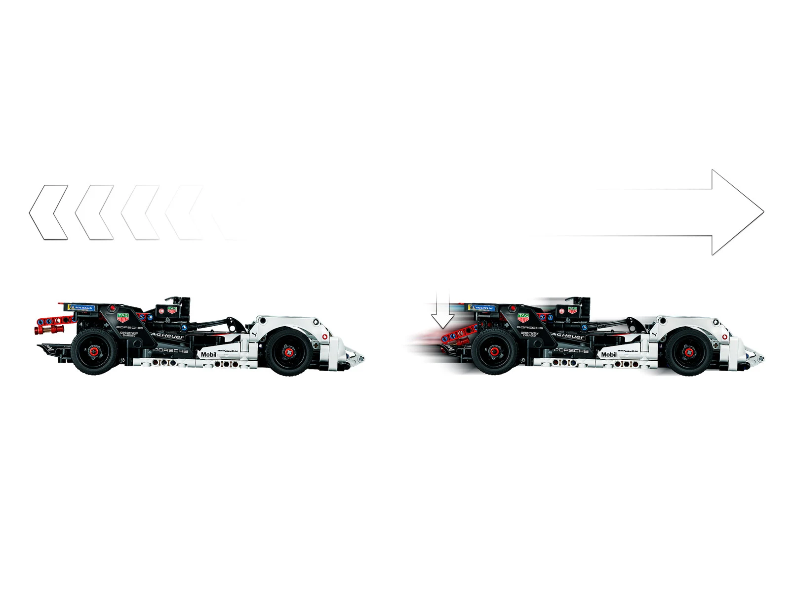 LEGO® Technic 42137 Formula E Porsche 99X Electric - vue 6