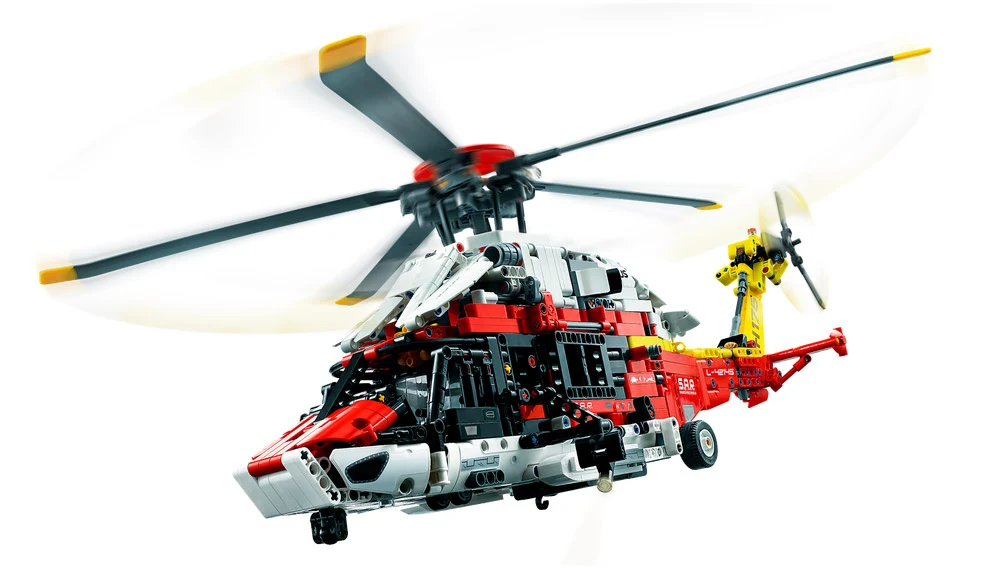 LEGO® Technic 42145 Elicottero di salvataggio Airbus H175 - vue 3