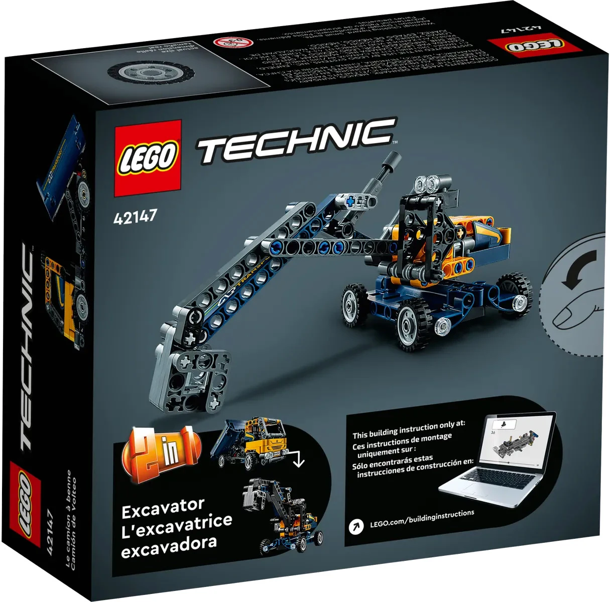 LEGO® Technic 42147 Camion ribaltabile - vue 2