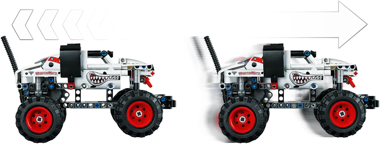 LEGO® Technic 42150 Monster Mutt™ Monster Jam™ Dalmata - vue 4