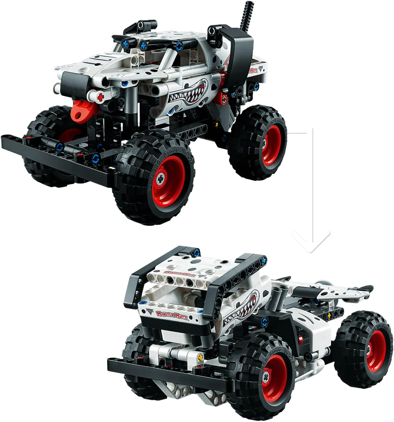 LEGO® Technic 42150 Monster Mutt™ Monster Jam™ Dalmata - vue 5