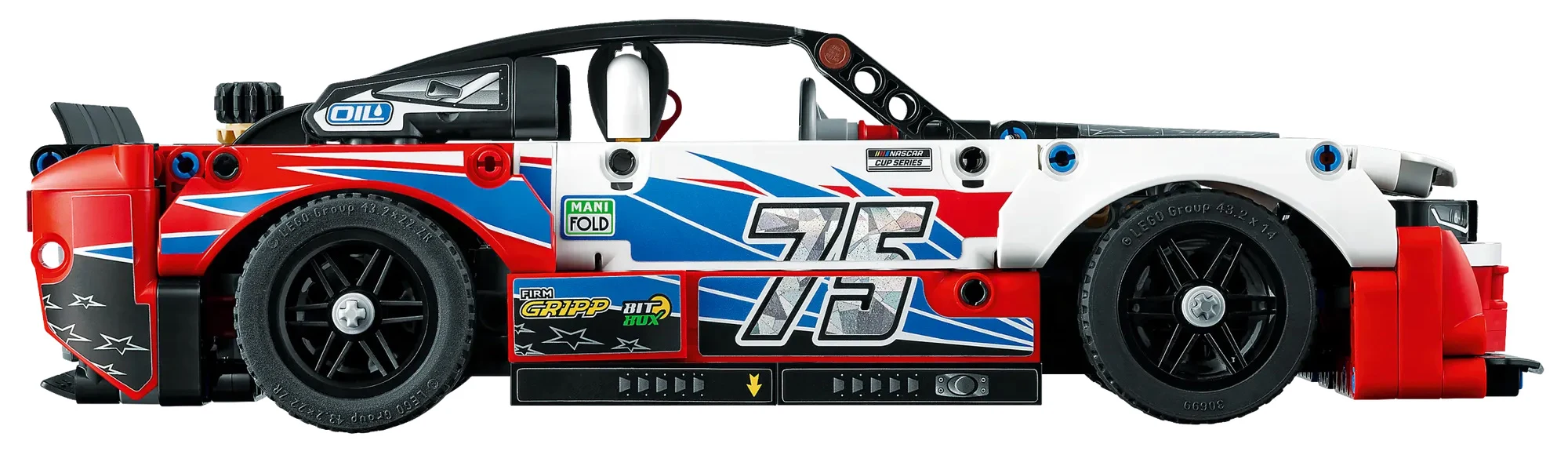 LEGO® Technic 42153 NASCAR Next Gen Chevrolet Camaro ZL1 - vue 3