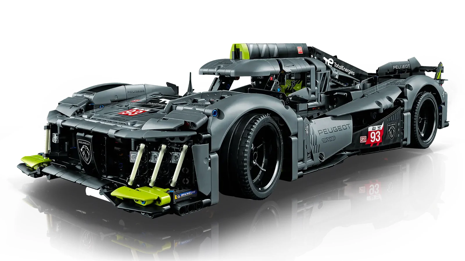 LEGO® Technic 42156 PEUGEOT 9X8 24H Le Mans Hybrid Hypercar - vue 3