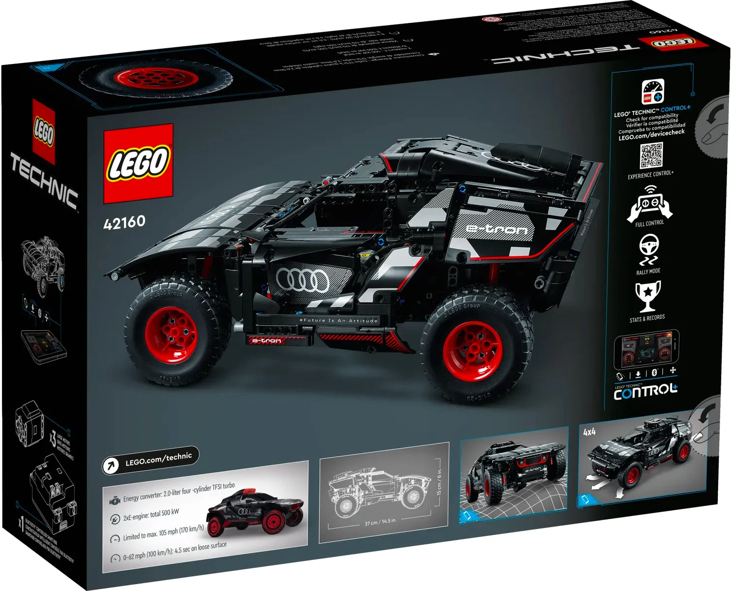 LEGO® Technic 42160 Audi RS Q e-tron - vue 2