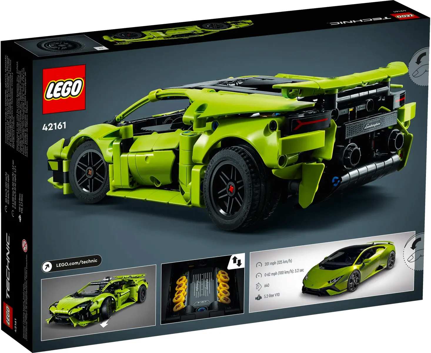 LEGO® Technic 42161 Lamborghini Huracán Tecnica - vue 2