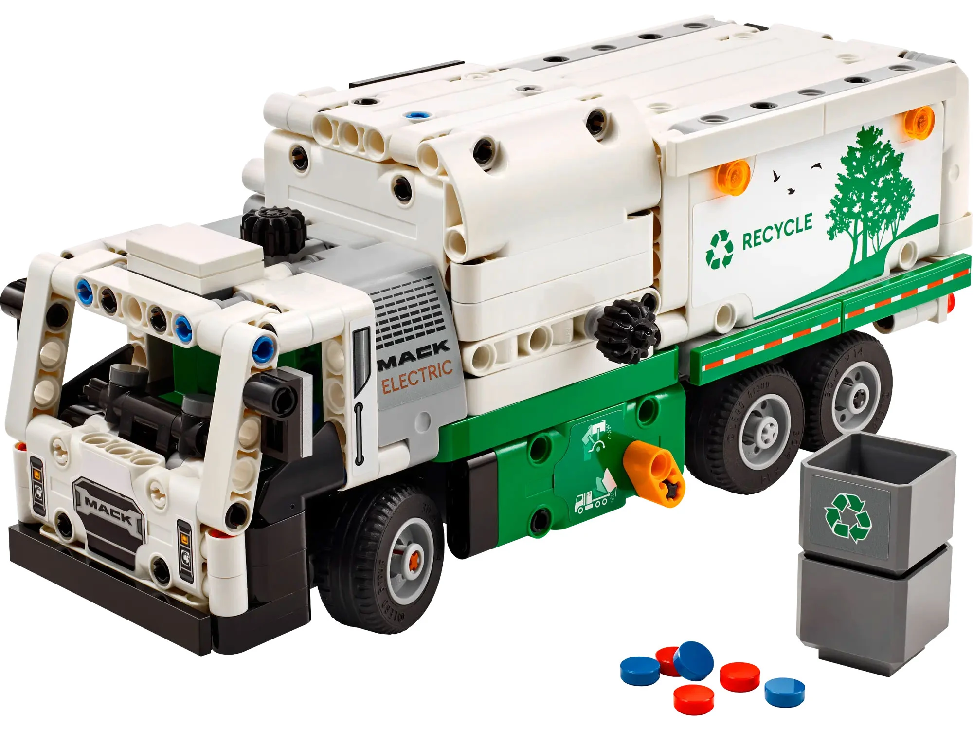 LEGO® Technic 42167 Camion della spazzatura Mack LR Electric - vue 3