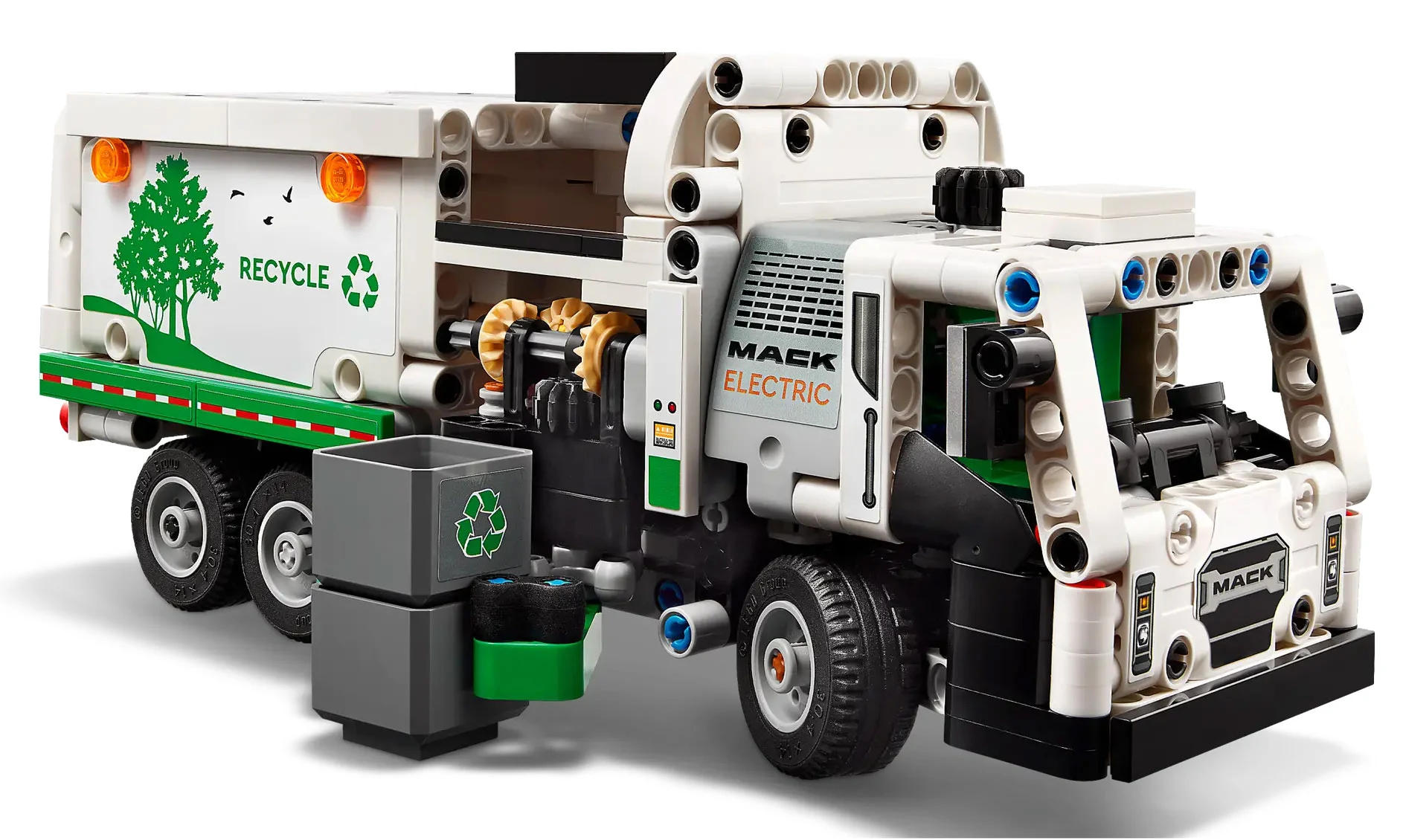 LEGO® Technic 42167 Camion della spazzatura Mack LR Electric - vue 4