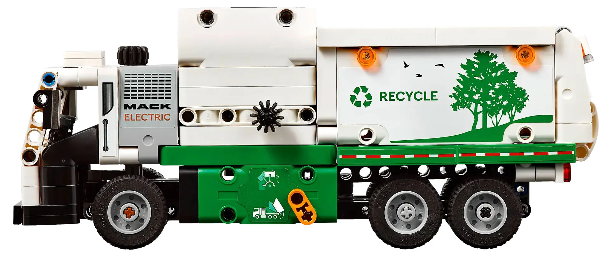 LEGO® Technic 42167 Camion della spazzatura Mack LR Electric - vue 5