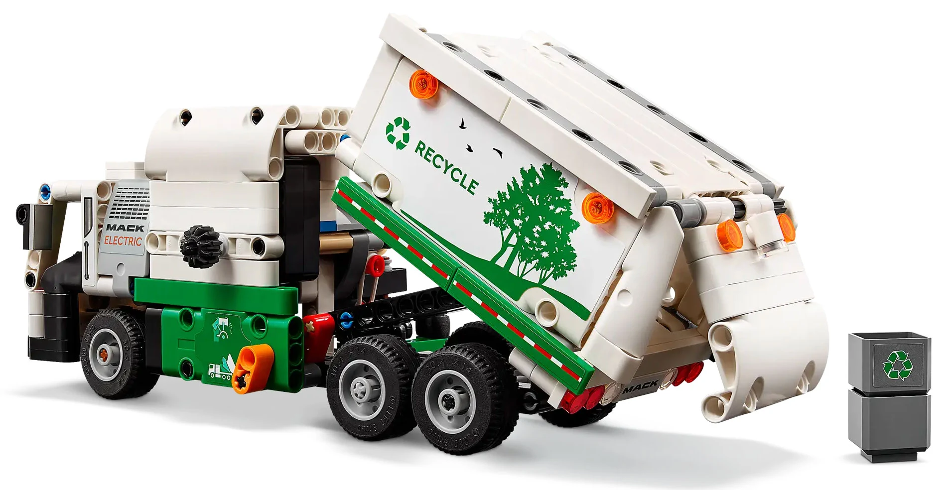 LEGO® Technic 42167 Camion della spazzatura Mack LR Electric - vue 6
