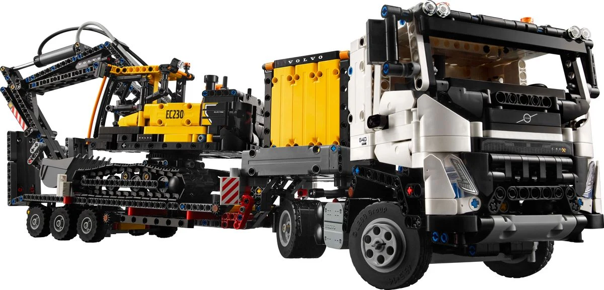 LEGO® Technic 42175 Autocarro Volvo FMX ed Escavatore elettrico EC230 - vue 2