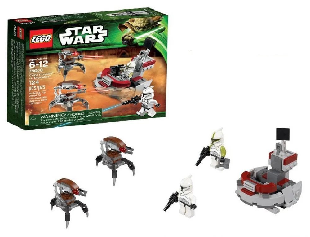 LEGO® Star Wars 75000 Clone Troopers™ vs. Droidekas™ - vue 3