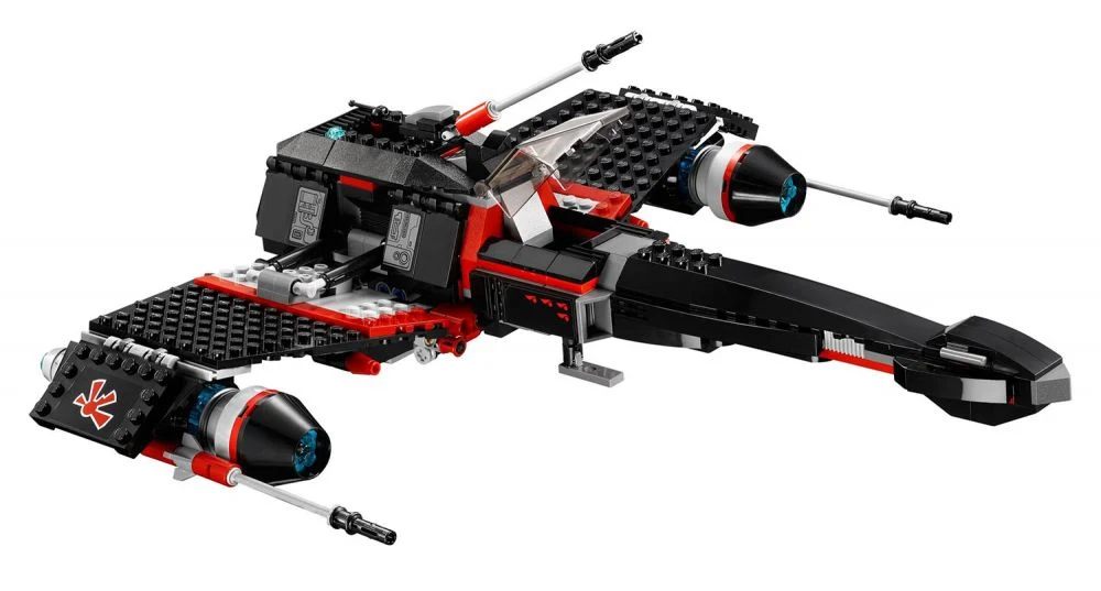 LEGO® Star Wars 75018 JEK-14’s Stealth Starfighter™ - vue 2
