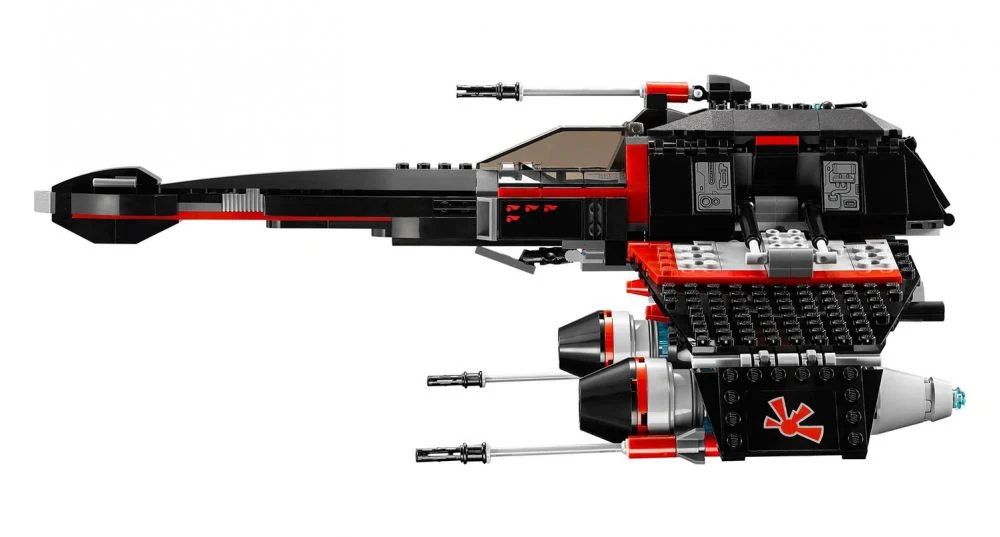LEGO® Star Wars 75018 JEK-14’s Stealth Starfighter™ - vue 4