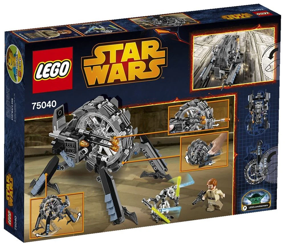 LEGO® Star Wars 75040 General Grievous’ Wheel Bike™ - vue 4