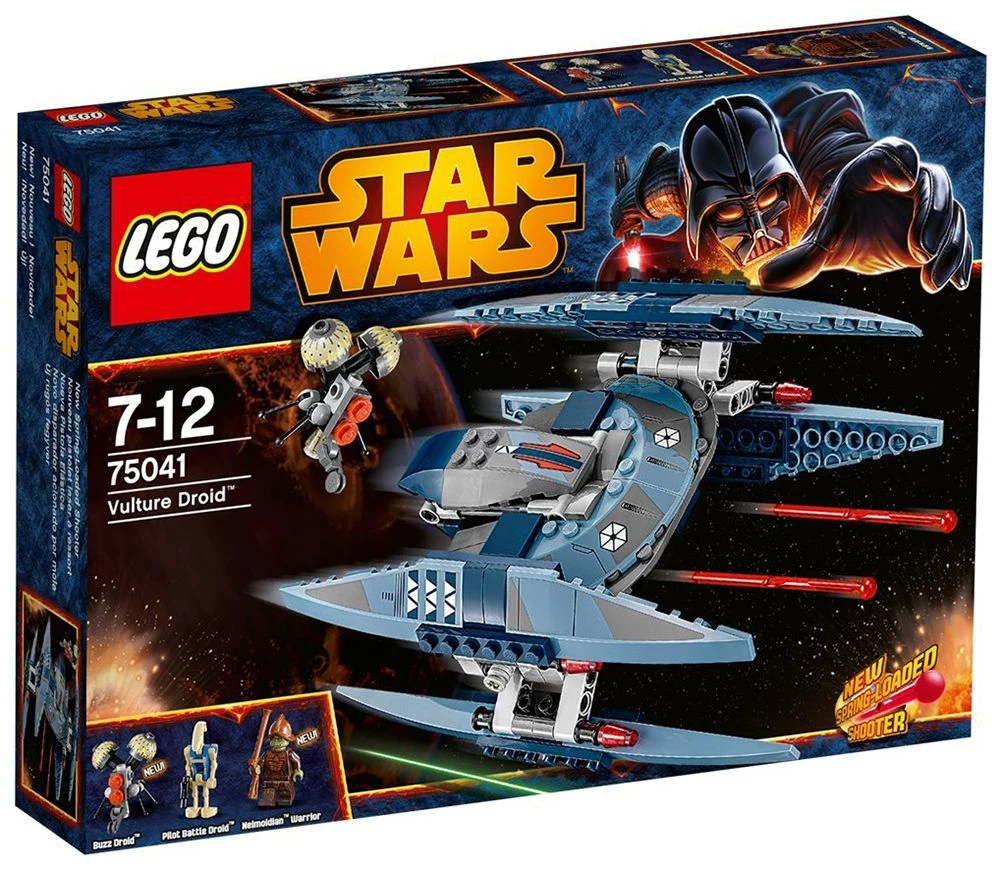 LEGO® Star Wars 75041 Vulture Droid™ - vue 3