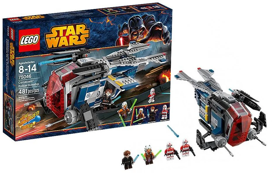 LEGO® Star Wars 75046 Republic™ Police Gunship - vue 2