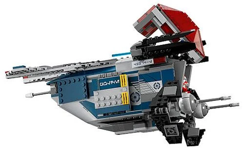 LEGO® Star Wars 75046 Republic™ Police Gunship - vue 4