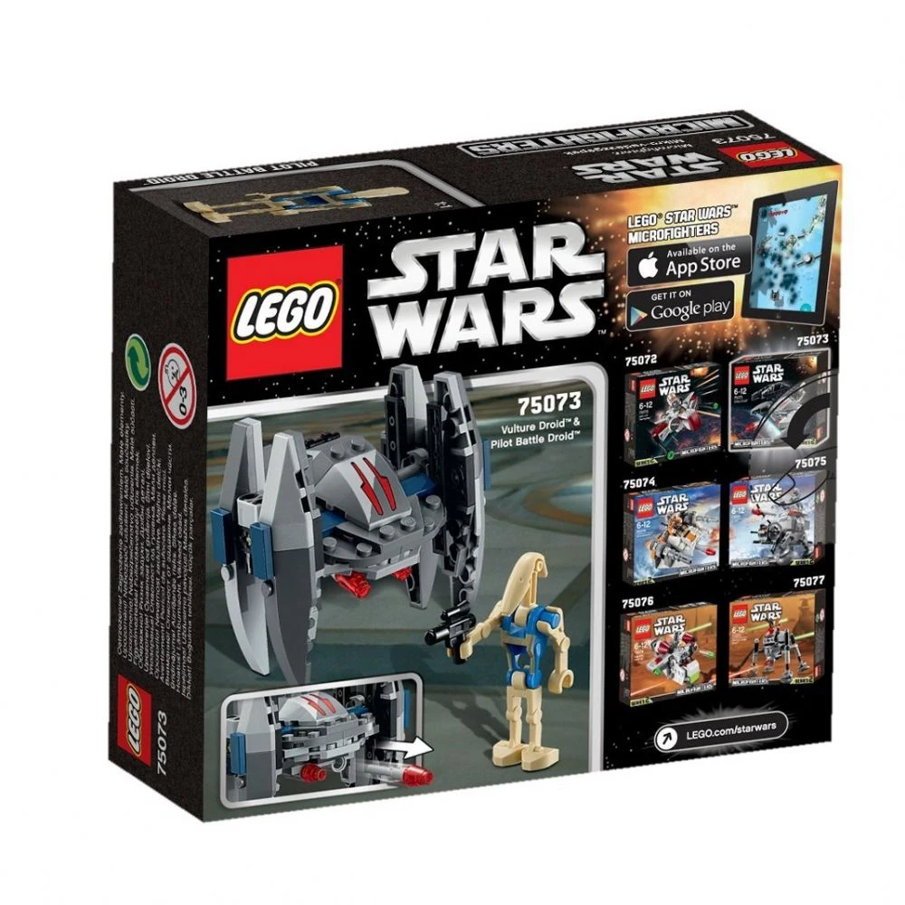 LEGO® Star Wars 75073 Vulture Droid™ - vue 4
