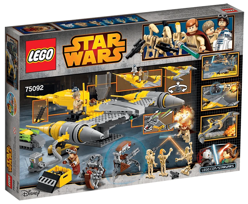 LEGO® Star Wars 75092 Naboo Starfighter™ - vue 2