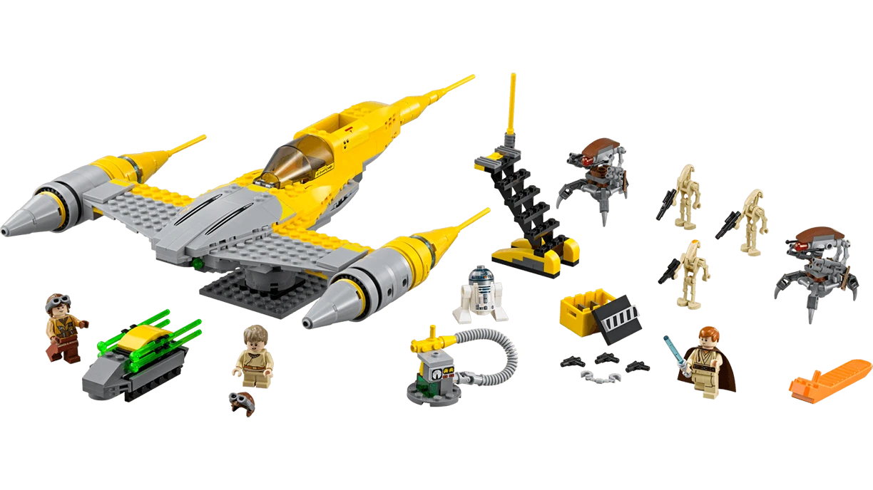 LEGO® Star Wars 75092 Naboo Starfighter™ - vue 3