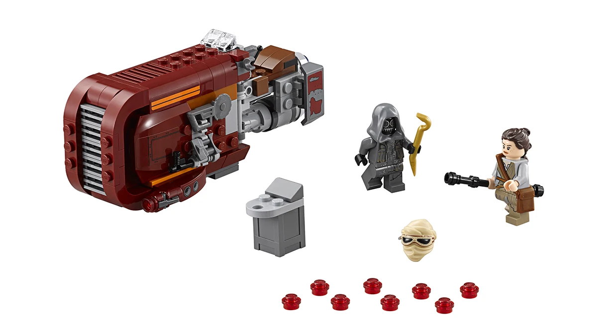 LEGO® Star Wars 75099 Rey’s Speeder™ - vue 4
