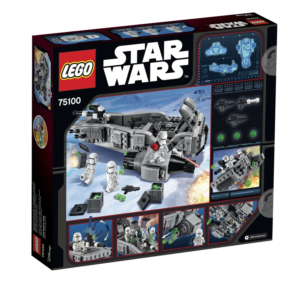 LEGO® Star Wars 75100 First Order Snowspeeder™ - vue 2