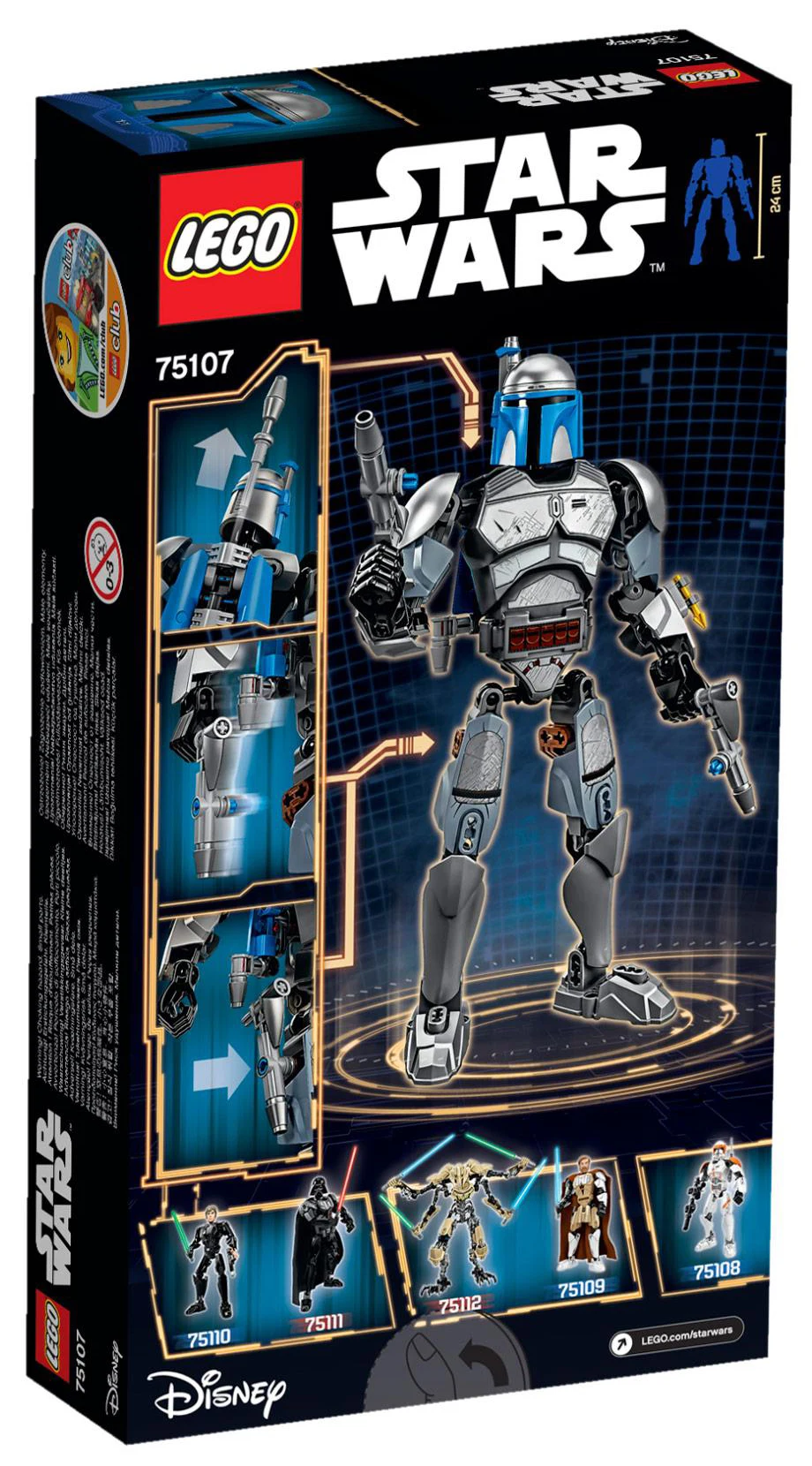 LEGO® Star Wars 75107 Jango Fett™ - vue 2