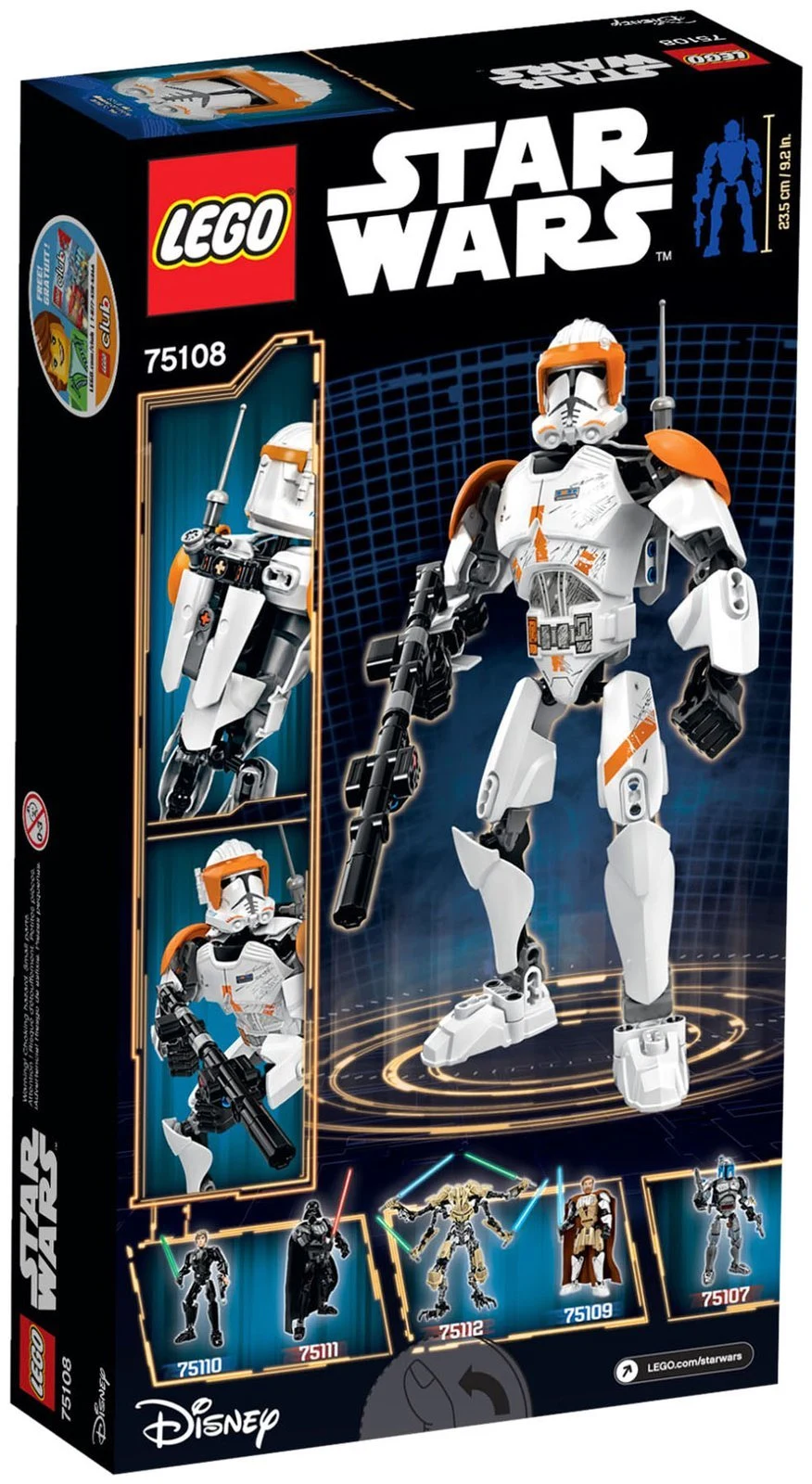 LEGO® Star Wars 75108 Clone Commander Cody™ - vue 1