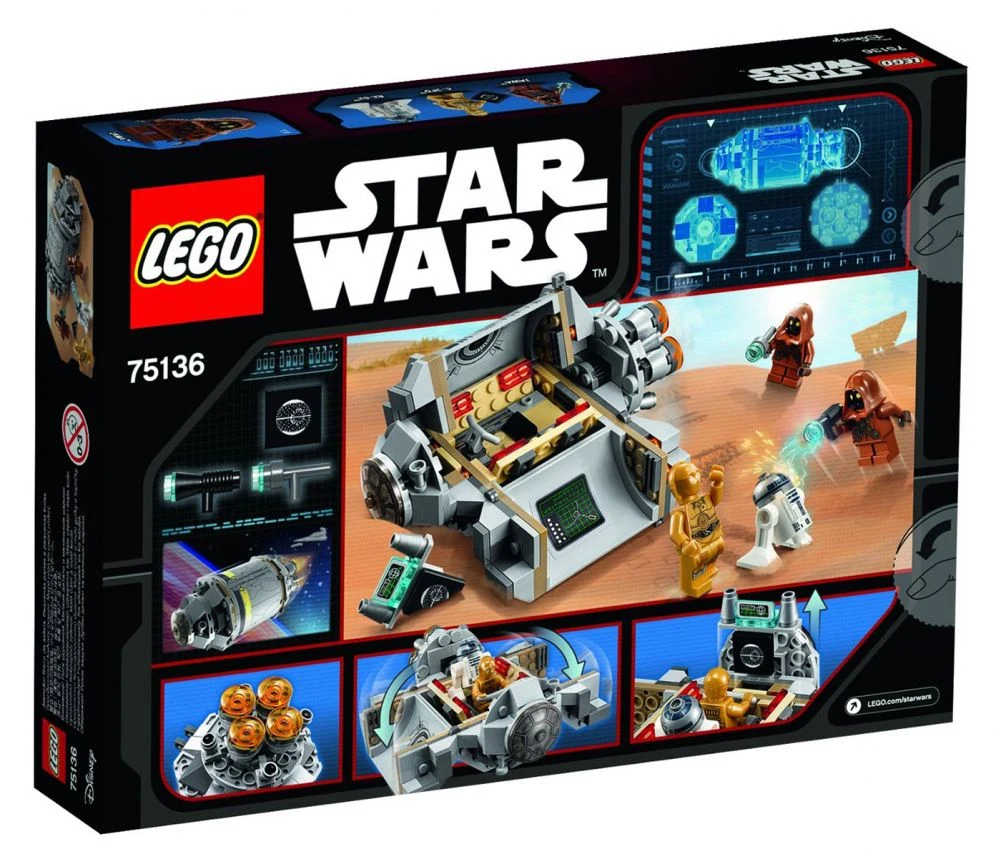 LEGO® Star Wars 75136 Capsula di salvataggio Droid™ - vue 3