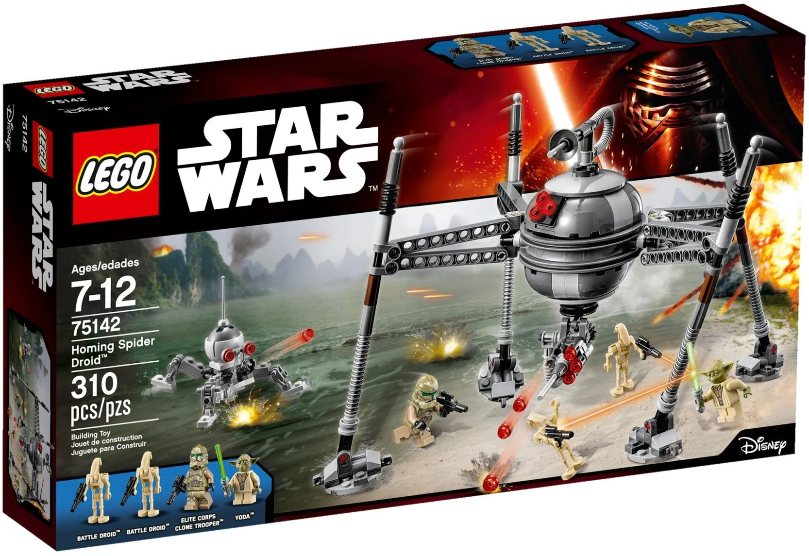 LEGO® Star Wars 75142 Homing Spider Droid™ - vue 2