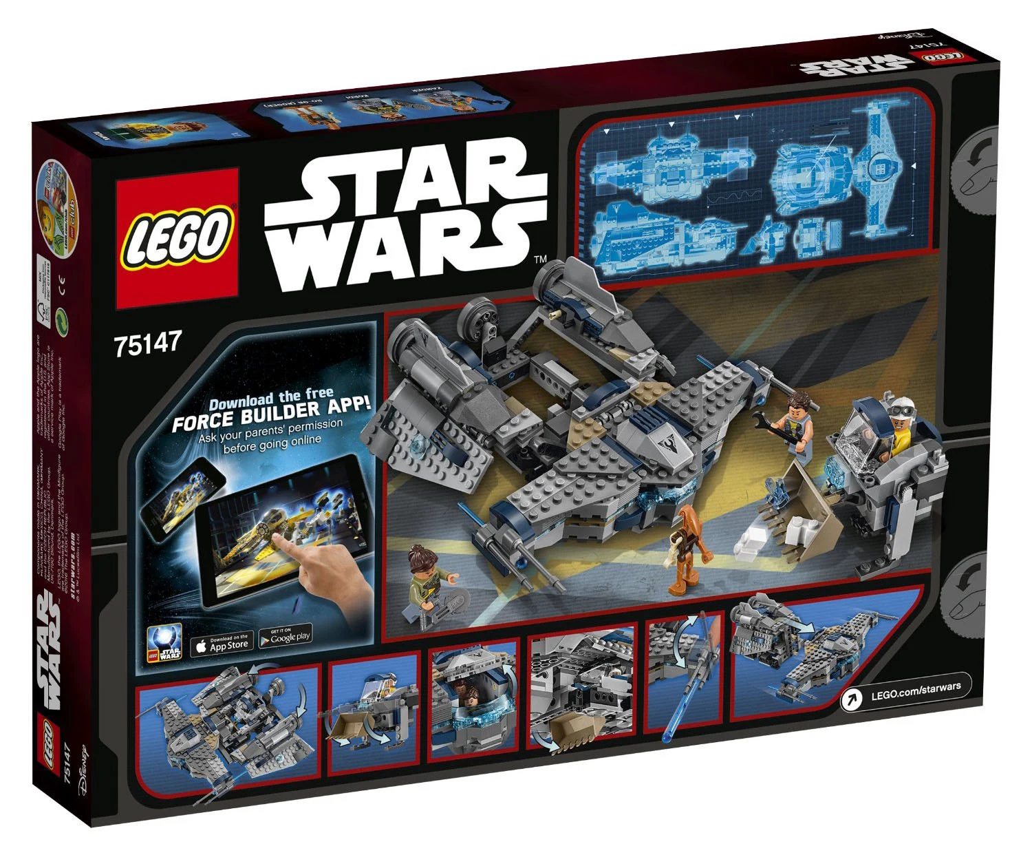 LEGO® Star Wars 75147 StarScavenger - vue 2