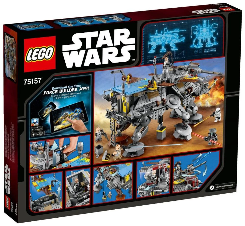 LEGO® Star Wars 75157 AT-TE del Capitano Rex - vue 6