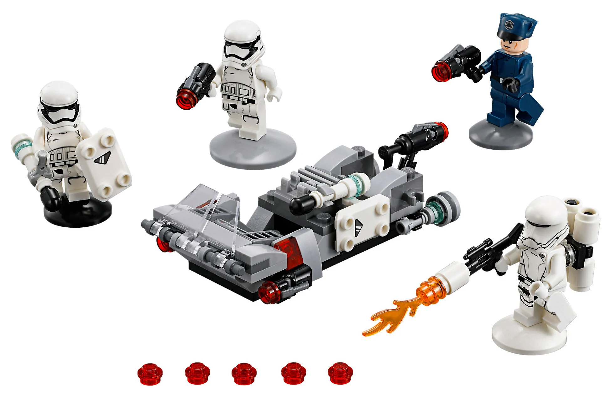 LEGO® Star Wars 75166 Battle Pack Speeder da trasporto del Primo Ordine - vue 2